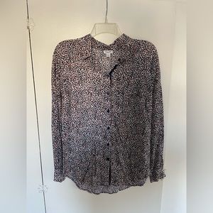 Splendid leopard blouse